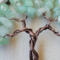 brown aluminum wire is twisted to creat branches and trunk